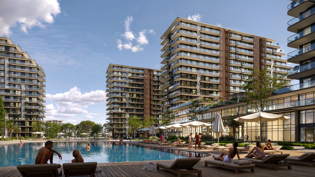 Бассейн Aparthotel YES в Sea Breeze, Баку — зона отдыха у воды